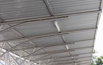 installing Husborne Crawley metal roofing